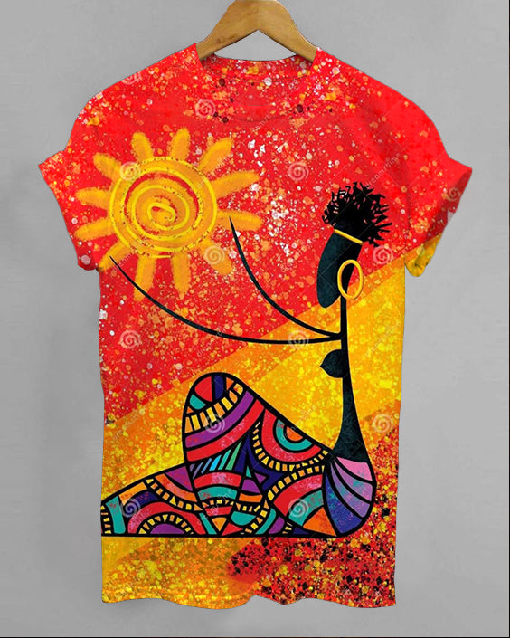 Sunny Dancer Crew Neck Short Sleeve T-shirt