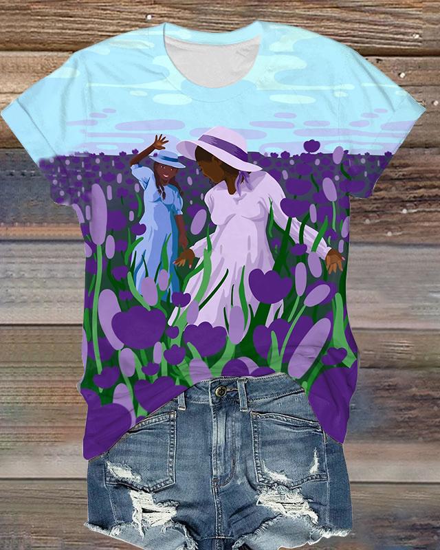 Black Women Finding Yourself Short Sleeve T-shirt