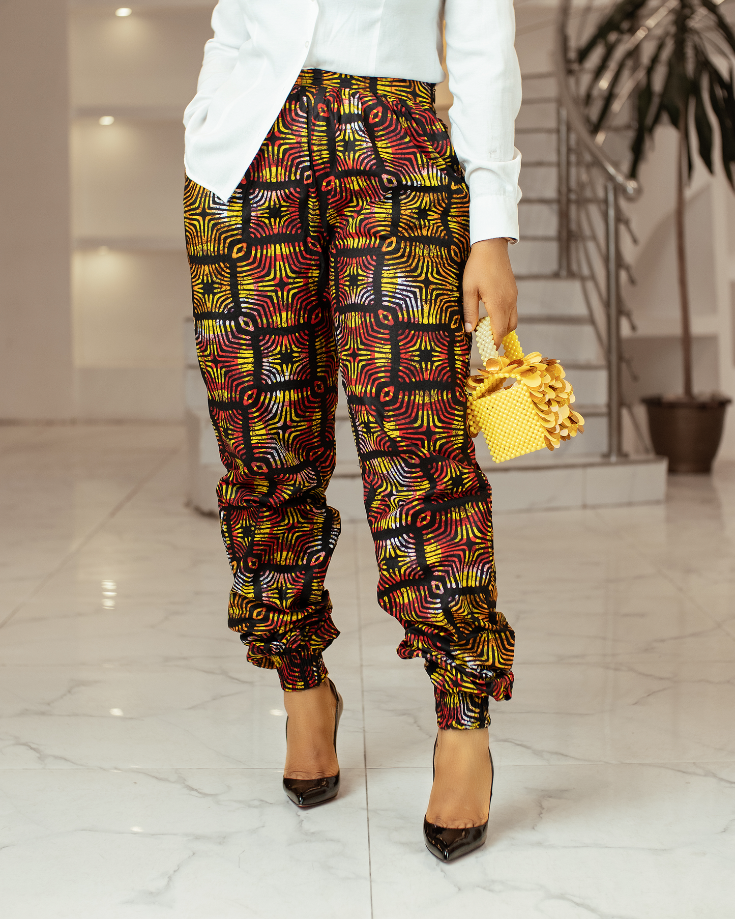 Women's Casual Print Jogger Pants