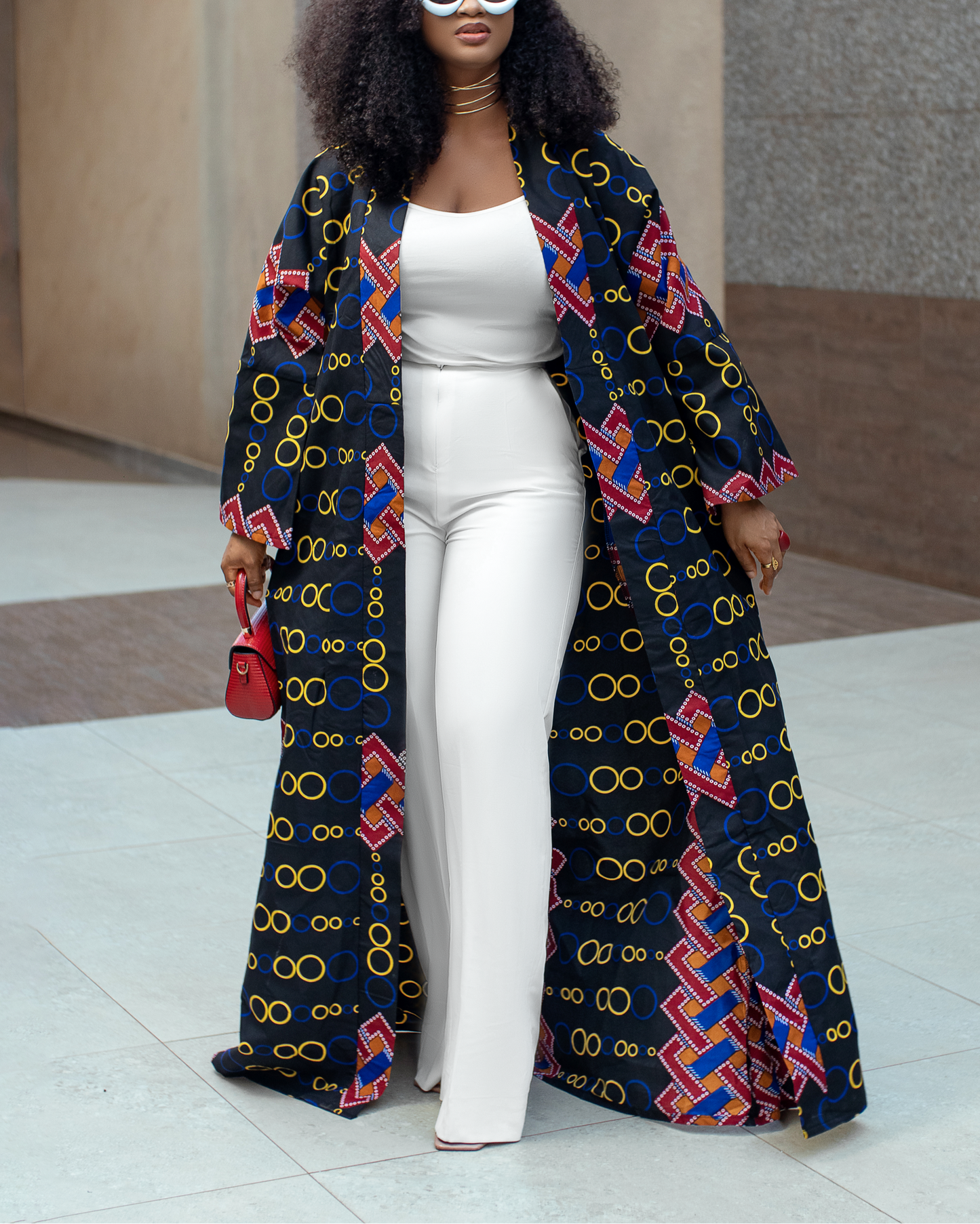 Women's Casual Print Kimono