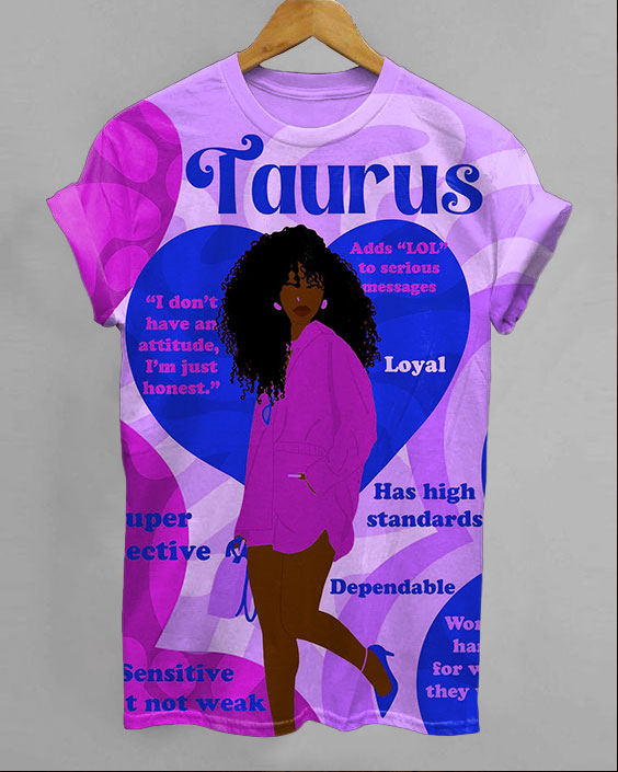 Taurus Girly Season Unisex Short Sleeve Tshirt