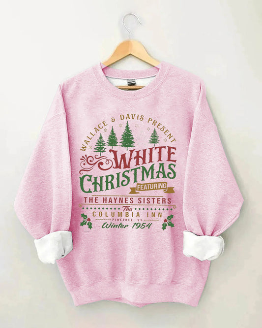 Women's Christmas Print Crewneck Sweatshirt