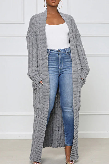 Easy To Love Cable Knit Cardigan