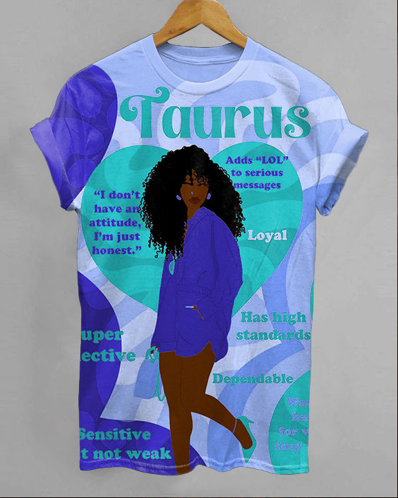 Taurus Girly Season Unisex Short Sleeve Tshirt