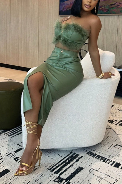 Catch Your Eye Skirt Set