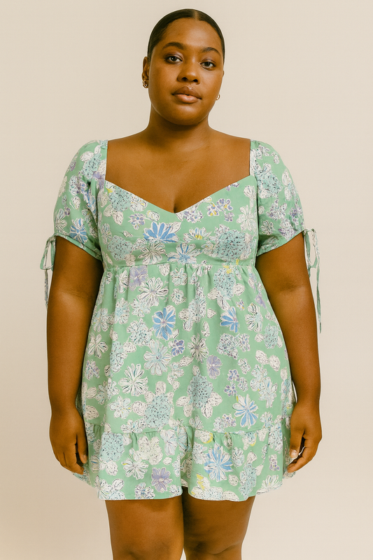 Fresh Sweet Floral Dress