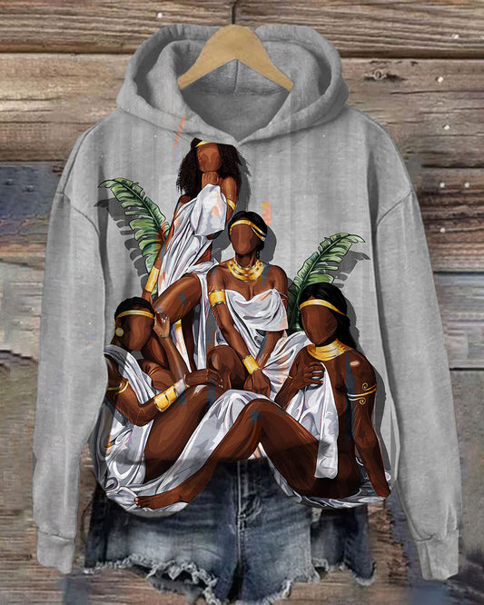 Amazingly Dope Black Women Long Sleeve Hoodie