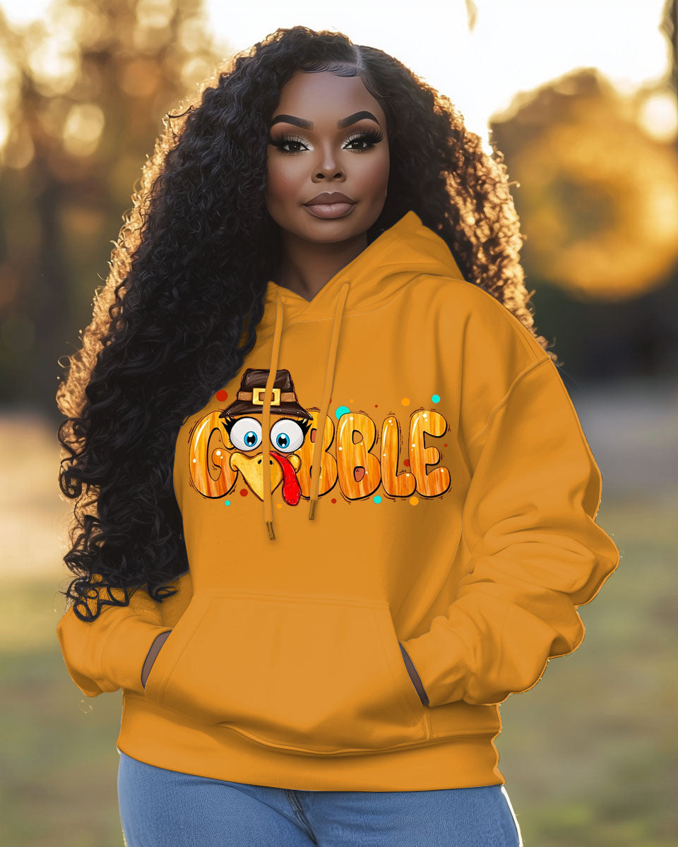 Women's Thanksgiving Long Sleeve Hoodie With Pocket