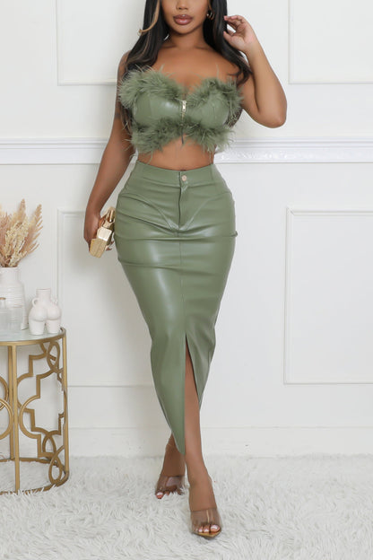 Catch Your Eye Skirt Set