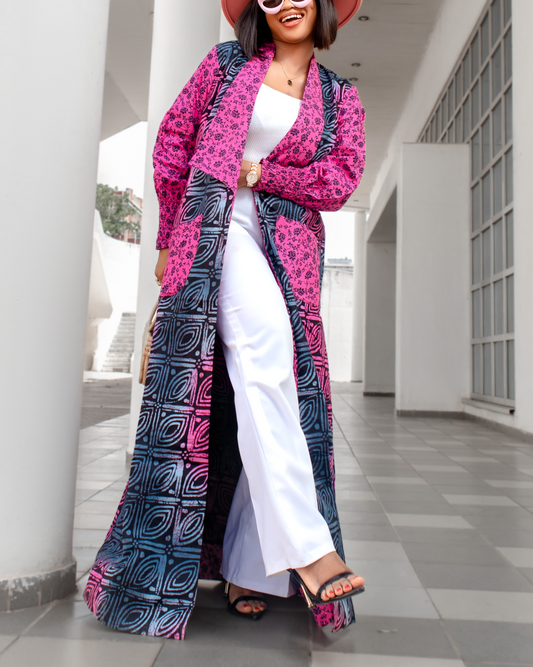 Women's Casual Print Kimono/Jacket