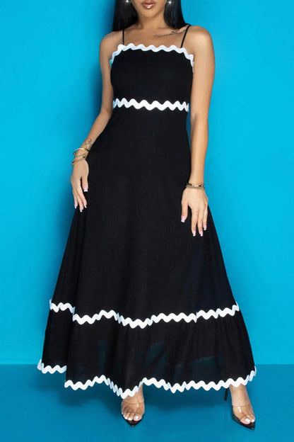 Gorgeous Two Tone A-line Dress