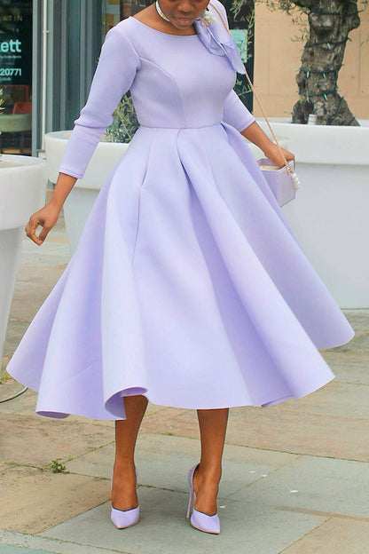 So Splendid 3/4 Sleeve Swing Dress