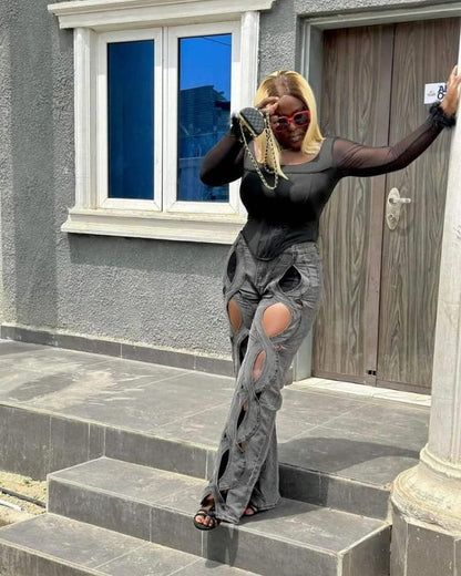 Casual Love Twist Jeans