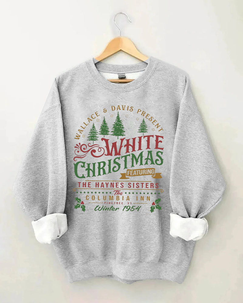 Women's Christmas Print Crewneck Sweatshirt