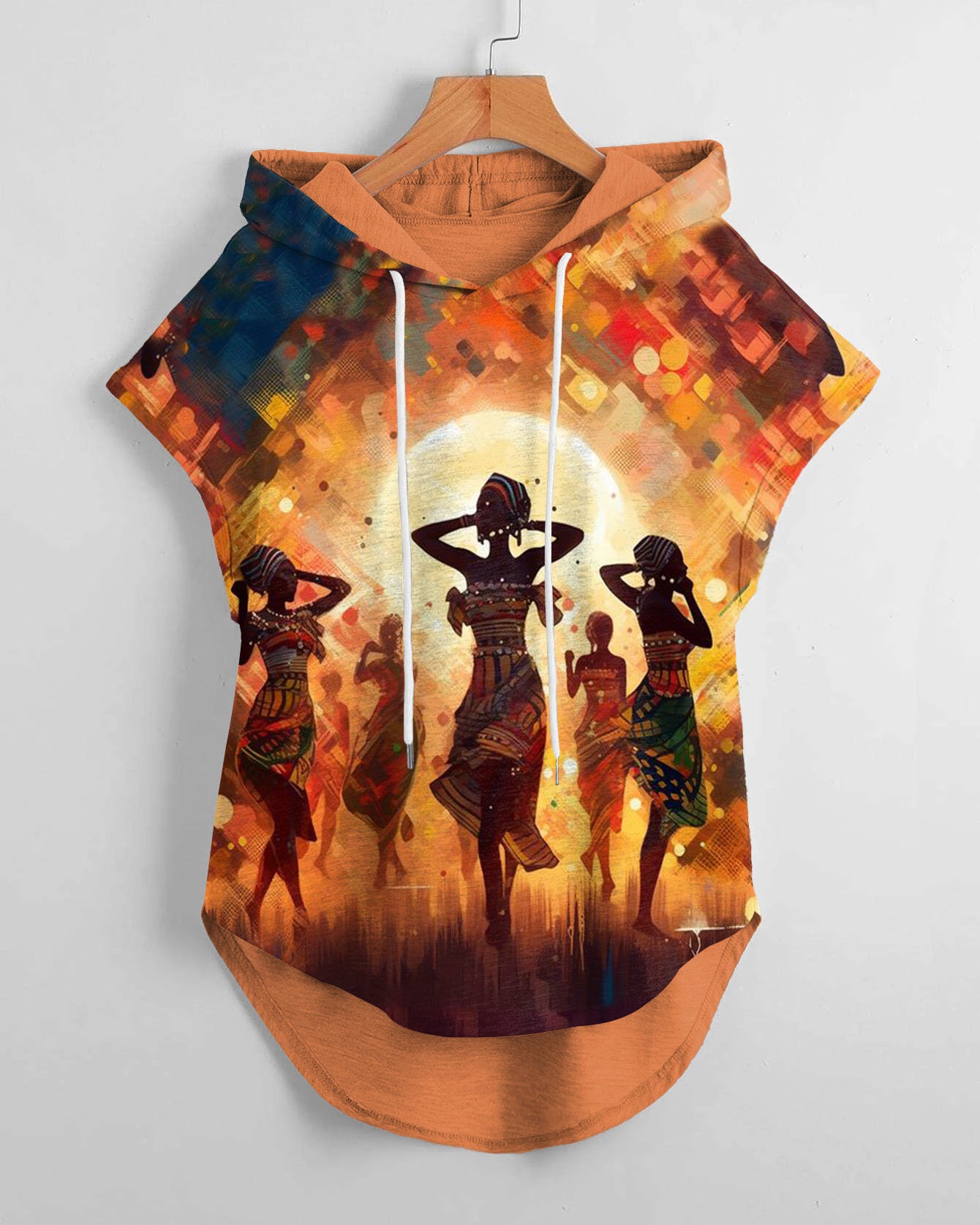 Move!! Stunning Dance Masterpiece Drawstring Hooded Tee