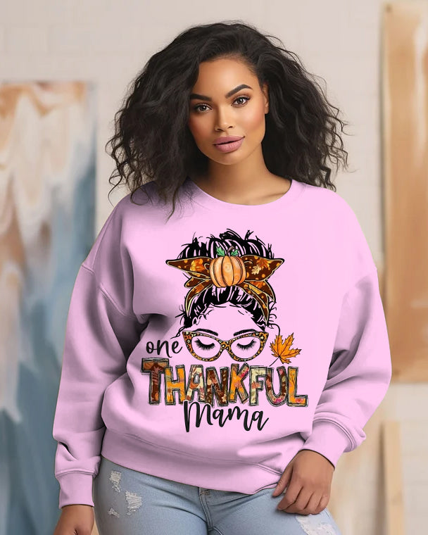 Thankful Mama Long Sleeve Sweatshirt