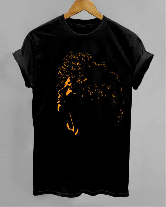 Silhouette Portrait Printed T-Shirt