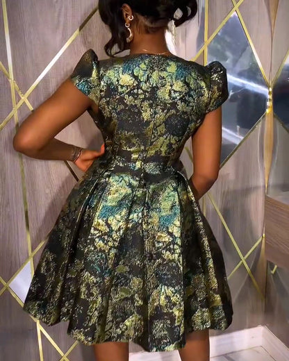 Sexy Elegant Gorgeous Zipper Slim Mini Dress