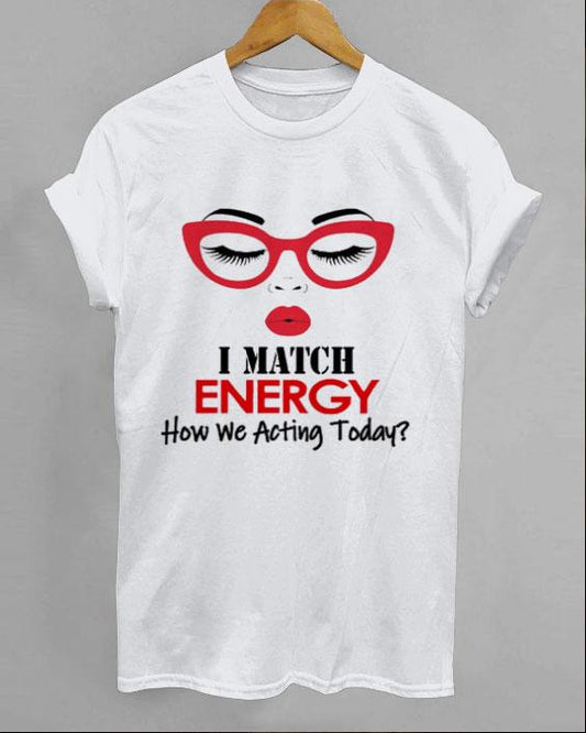 I Match Energy Unisex Short Sleeve Tshirt