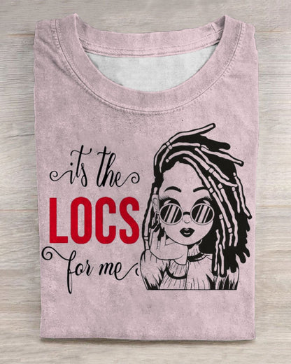 It's The LOCS for Me Short Sleeve Tshirt