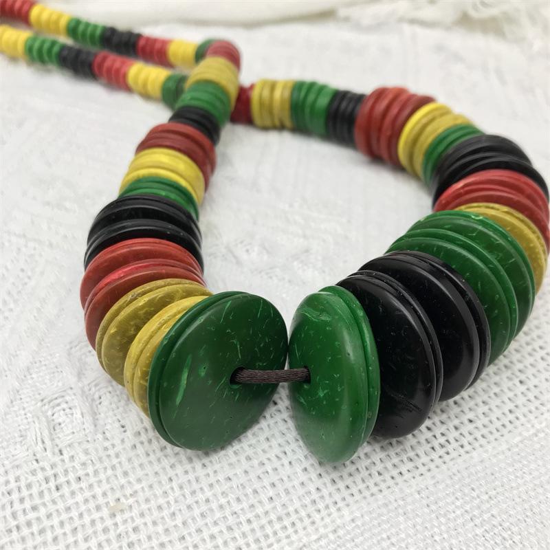 wooden necklace africa