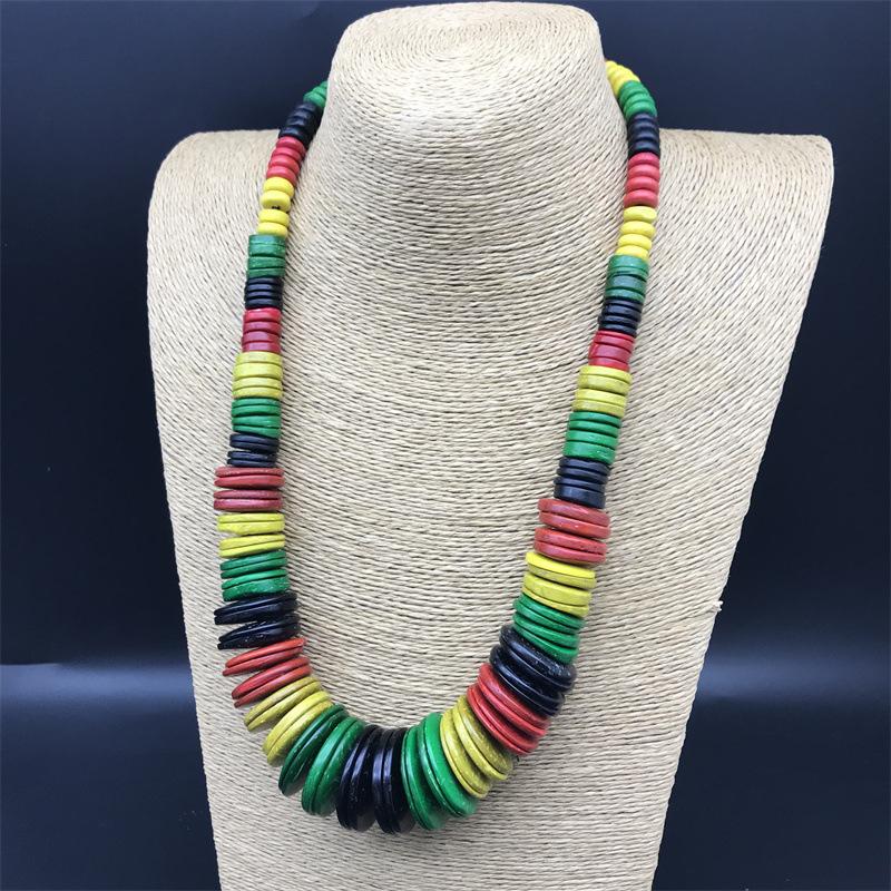 wooden necklace africa