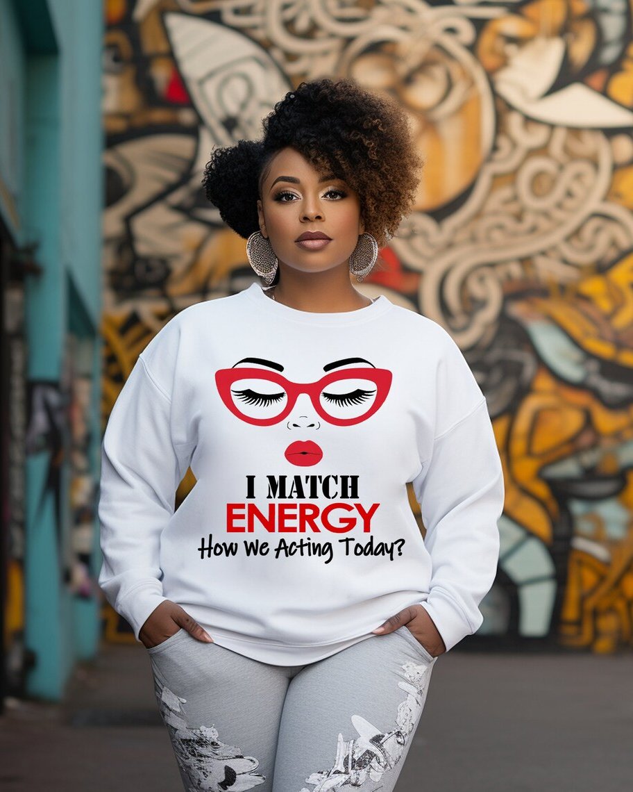 I Match Energy Women's Long Sleeve Sweatshirt