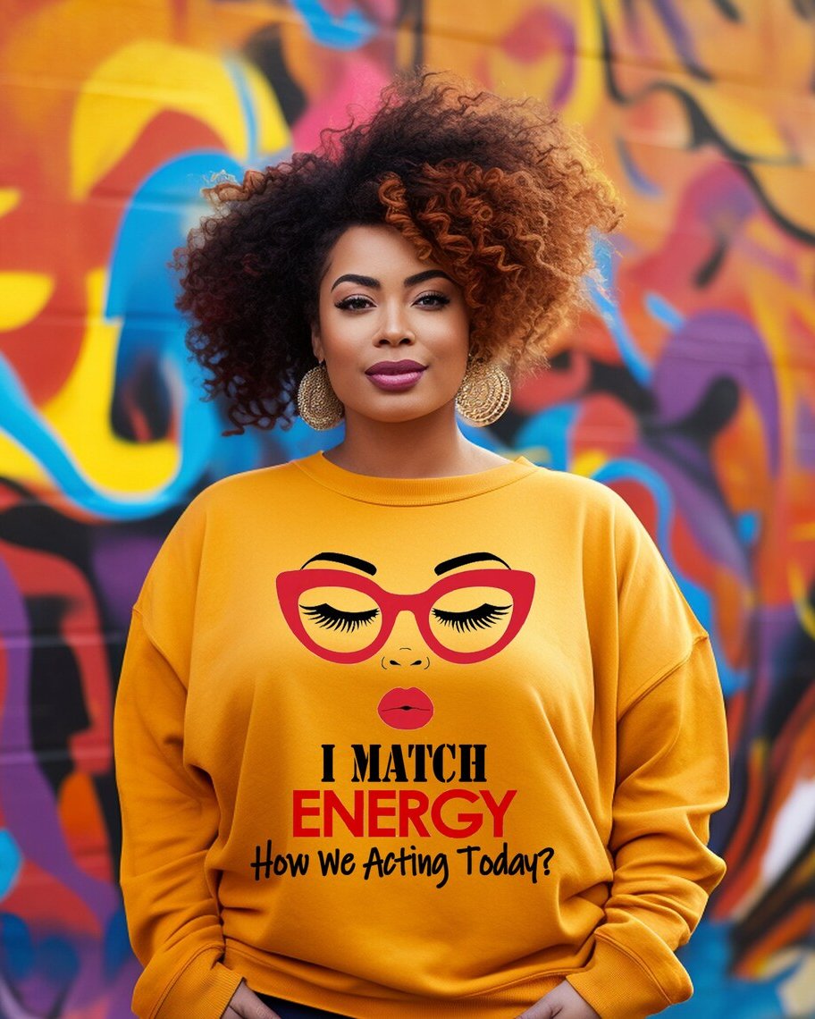 I Match Energy Women's Long Sleeve Sweatshirt